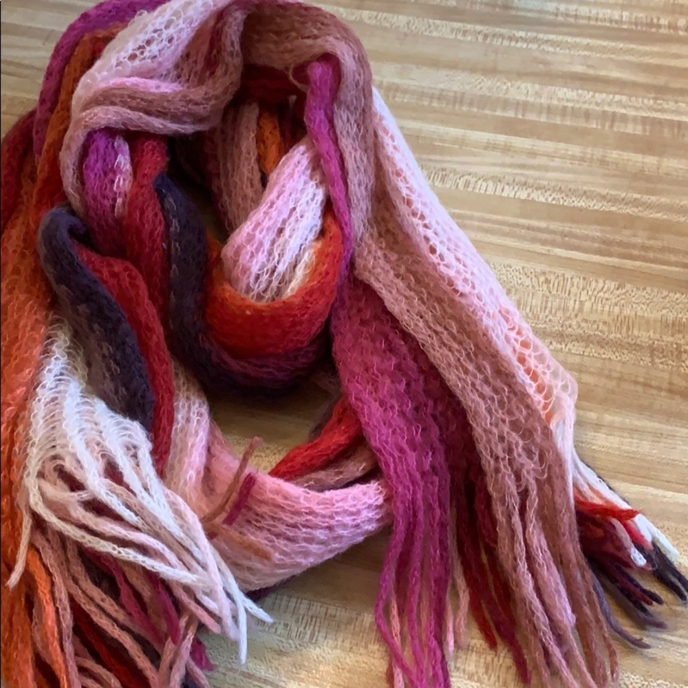 Multi colored scarf